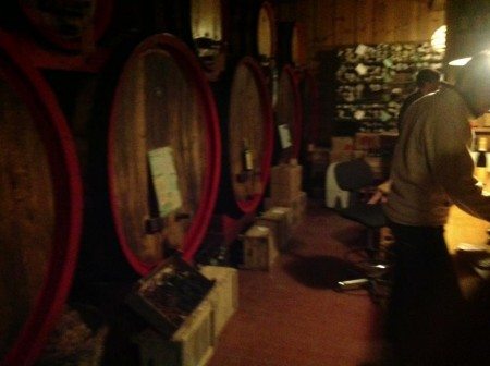 quintarelli cellar barrels