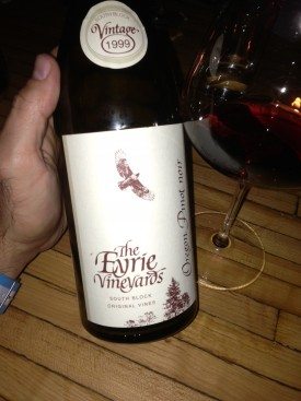 1999 Eyrie Pinot Noir South Block