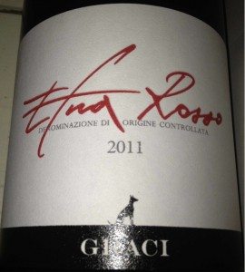 2011 Graci Rosso Sicilian wine